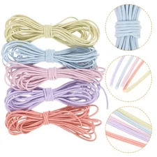5 Pcs Stretch Cord Elastic String For Jewelry Making Bracelet Cord 5M