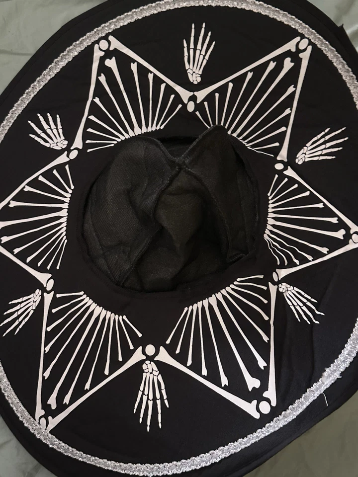 Smiffys Day of the Dead Senor Bones Adult Costume Size L New - Image 3 of 4