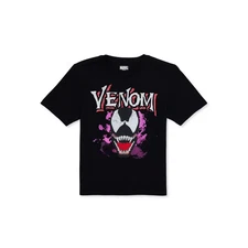 Boys Marvel Venom Short Sleeve, Graphic T-Shirt  Tee