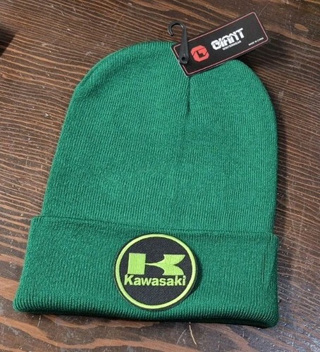 Kawasaki Green Beanie Hat Kawasaki Skull Cap Hat - Afbeelding 3 van 8