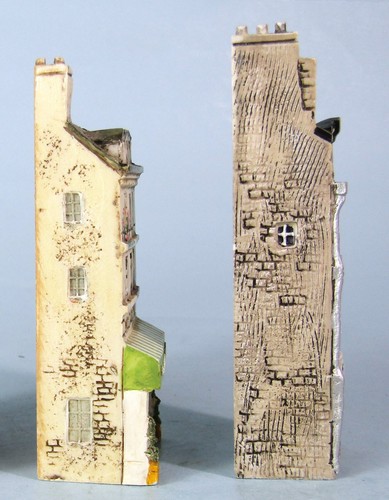 DOMINIQUE GAULT J CARLTON PARIS DOS EDIFICIOS EN MINIATURA HECHOS EN FRANCIA - Imagen 4 de 12