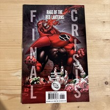 Dc Comics Final Crisis Rage Of Red Lanterns issue 1