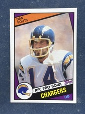 1984 Topps #179 Dan Fouts San Diego Chargers NM (31880)