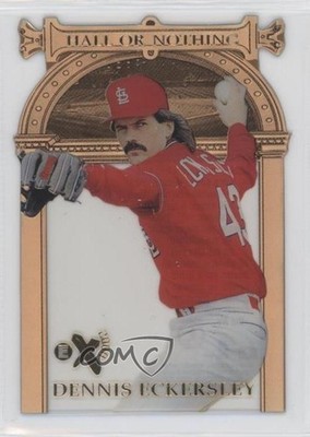 1997 EX 2000 Hall or Nothing Copper Dennis Eckersley #17 HOF 13in