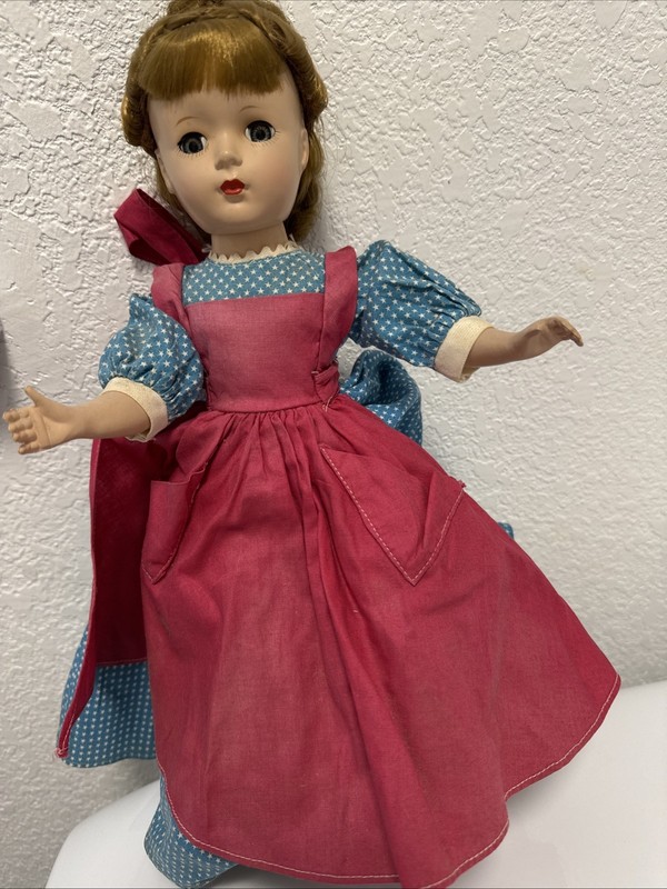 1950s MADAME ALEXANDER 14" MEG Doll Little Women Tagged All Original