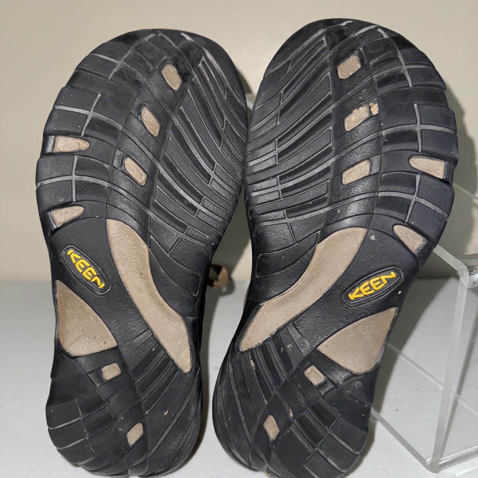 Sneaker da ginnastica KEEN Presidio II 2 donna taglia 7 5 pelle marrone passeggio escursionismo