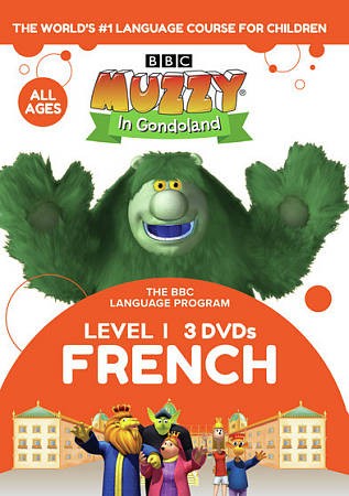 MUZZY IN GONDOLAND: LEVEL 1 - FRENCH NEW DVD - Afbeelding 1 van 1