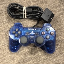 Sony PlayStation 2 DualShock 2 Controller Ocean Blue, OEM