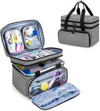Double-Layer Sewing Accessories Storage Box