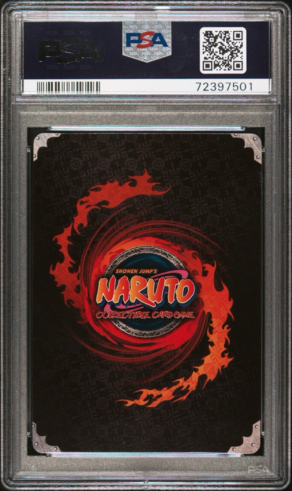 2012 NARUTO CCG SERIRS 27: HERO’S ASCENSION THE FOURTH HOKAGE SUPER RARE  PSA 10 view 2