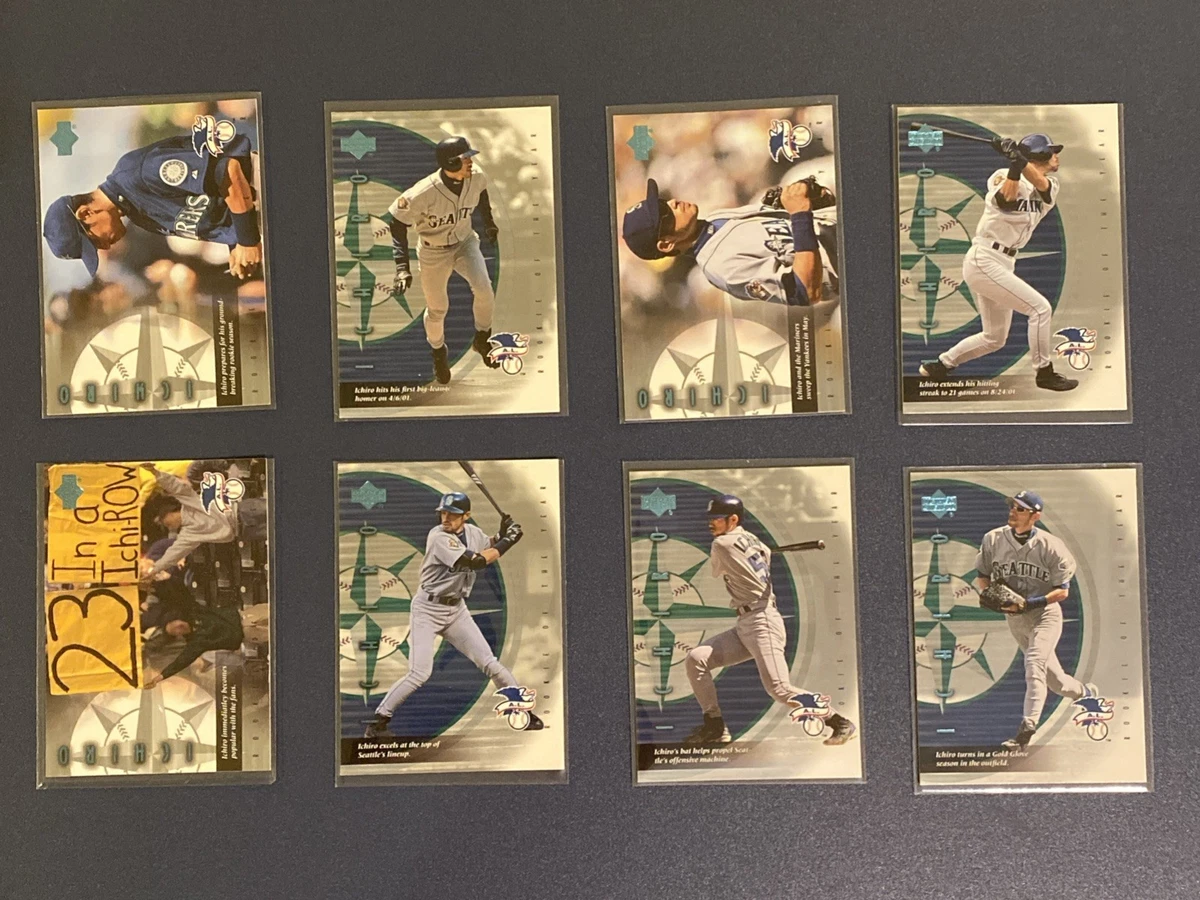 Upper Deck Ichiro Suzuki Rookie Baseball Sports Trading Cards