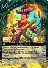 Woody - Jungle Guide 54/P3 Set Champ Promo Enchanted Foil Wilds Unknown Lorcana