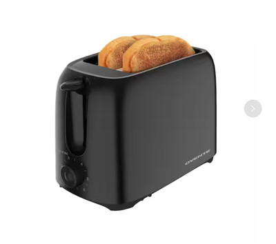Sale! 700-Watt 2-Slice Black Bread Toaster, Compact Design - Model # TP2210B