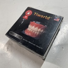 Tiworl Custom-Fit Functional Dentures Silicone Reline Denture Set NEW SEALED BOX