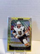 2021-22 O-PEE-CHEE PLATINIUM HOCKEY NEON YELLOW SURGE #38 MAX PACIORETTY