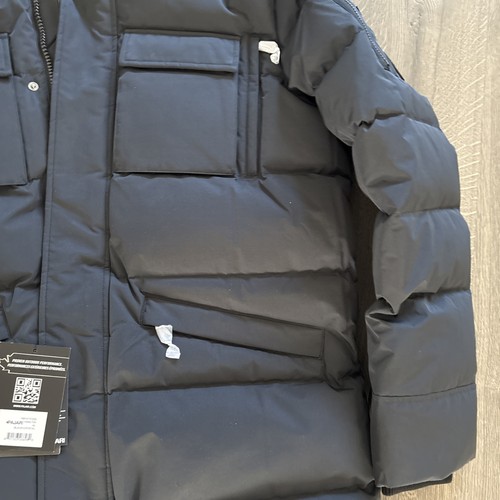 PAJAR HAMILTON MEN'S QUILTED PARKA W/FAUX FUR TRIM NWT $699 XL - Picture 3 of 10