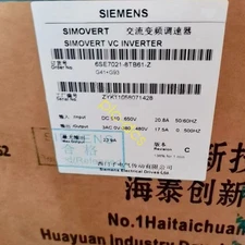 1PC 6SE7021-8TB61-Z SIEMENS 6SE7 021-8TB61-Z SIMOVERT MASTERDRIVE MOTION CONTROL