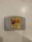 The Legend of Zelda Ocarina of Time Nintendo 64 Authentic Good Battery Cleaned