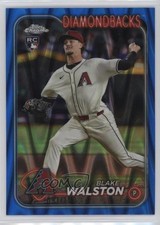 2024 Topps Chrome Update Blue RayWave Refractor 91/150 Blake Walston #USC69 0rd2