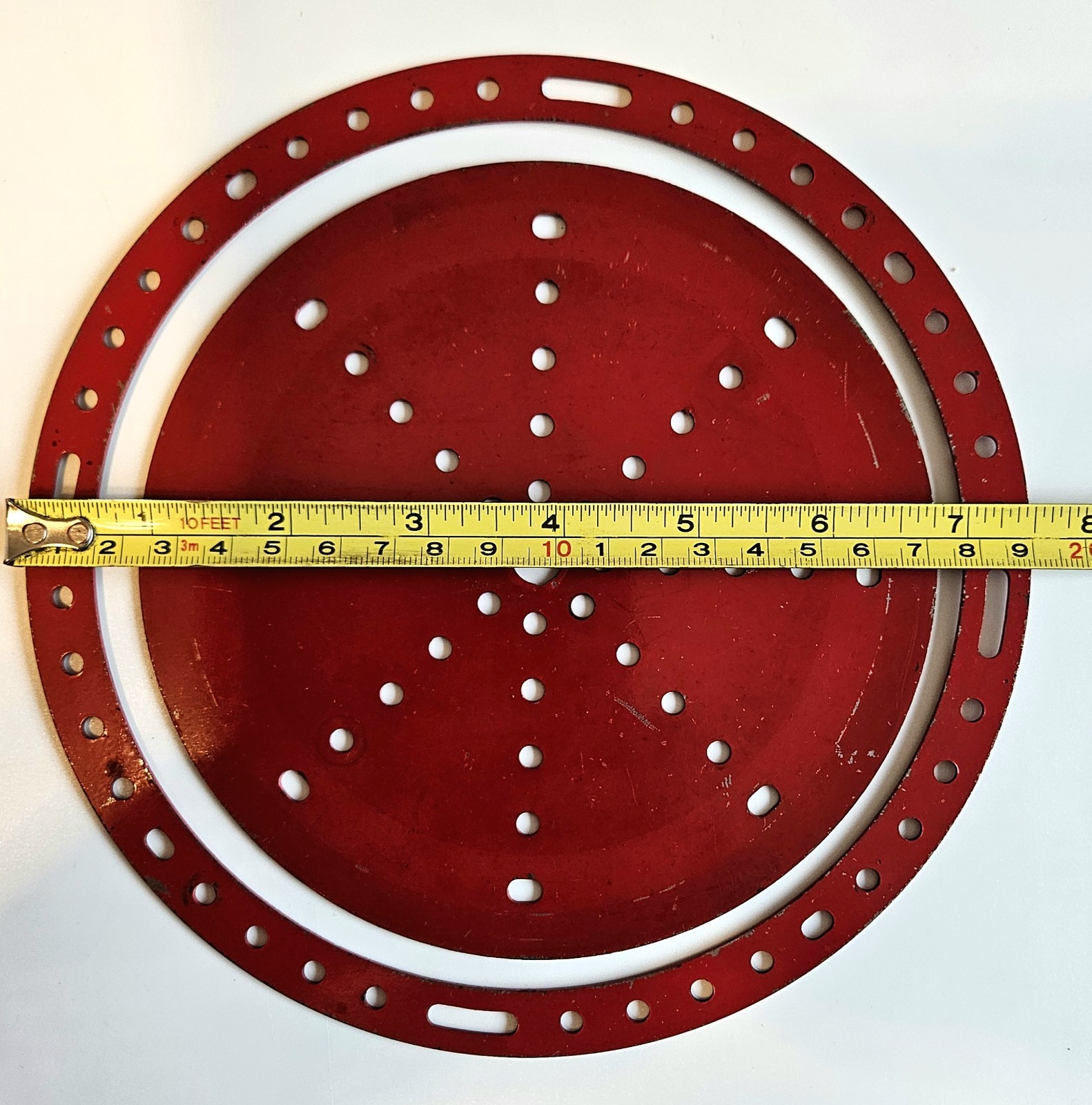 Meccano Parts  flange ring / circular strip & circular plate  - C22