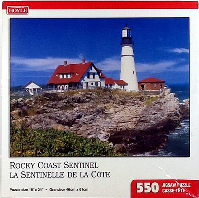 1999 Rocky Coast Sentinel Dianne Dietrich Leis 550 18X24 Hoyle Puzzle