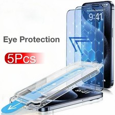 5Pcs For iPhone 17 16e 16 15 14 13 12 11 Pro Max XS XR Privacy Screen Protector