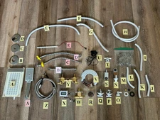 Replacement Parts for ELLO&ALLO 6-Function Rainfall Shower Panel System EO35 (R)