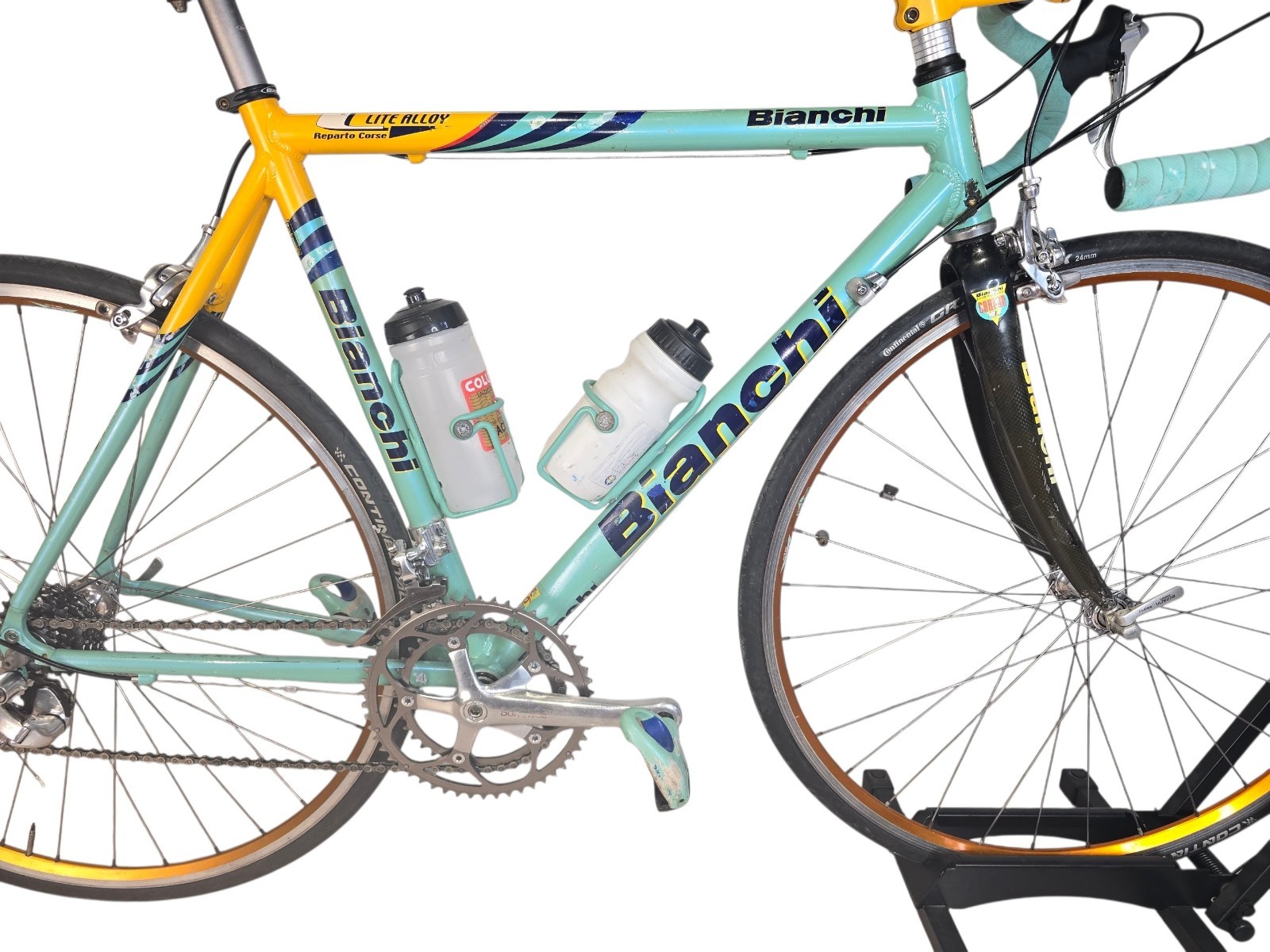 Bici da corsa Bianchi Pantani - Lite Alloy - Reparto corse - hand made - tg. M foto 2