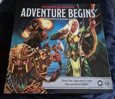Dungeons and Dragons Adventure Begins Board Game Tabletop Edition