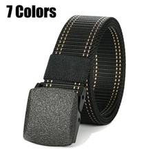 Mens Military Tactical Belts Army Adjustable Quick Release Buckle Waistband