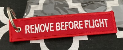 Remove before flight Schlüsselanhänger Flugzeug Pin Air Pilot Flughafen - NEU !!