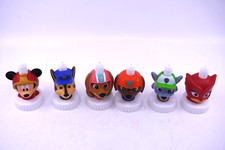 Good 2 Grow Juice Drink Toppers Lot Of 6 Paw Patrol Mickey Mouse Miraculous Lady