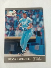 1991 Fleer Ultra Danny Tartabull #158 Kansas City Royals