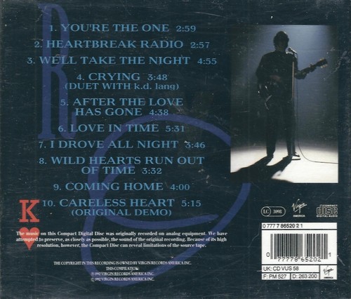 CD - ROY ORBISON – KING OF HEARTS (Virgin America – 0 777 7 86520 2 1) - Imagen 2 de 2