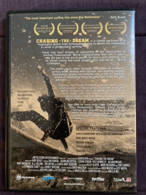 CHASING THE DREAM 2007 SURF DOCUMENTARY SLATER RICHARDS