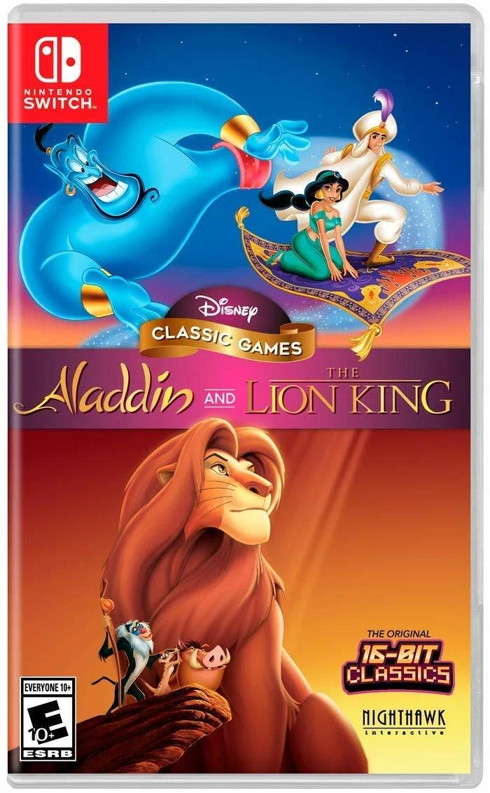 Jeux Disney Classic : Aladdin et le Roi Lion - Nintendo Switch