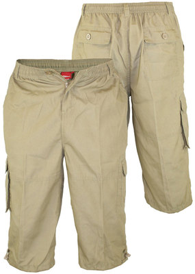 Duke D555 Nick Pantaloncini Cargo Girovita Elasticizzato Uomo