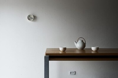 Lemnos Wall Clock kehai KM22-01 WH White 130x55mm New | eBay