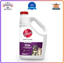 Hoover Pet Carpet Cleaner Solution 128 oz – Tropical Breeze, For Deep Cleaning