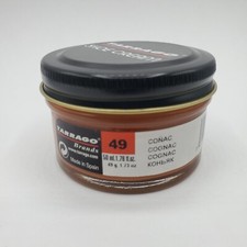 Tarrago Shoe Polish 49 Cognac Cream Leather Protector 1.78 oz. 50ml