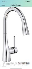 NIB Elkay LKGT4083CR Gourmet Single Hole Kitchen Faucet Chrome NEW
