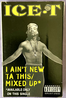 Ice-T  I Ain't New Ta This (Radio Version)/Mixed Up 1993 Cassette Single Promo