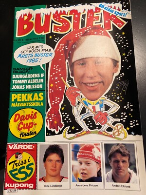 Pelle Lindbergh, # 37. Buster 1985-1986