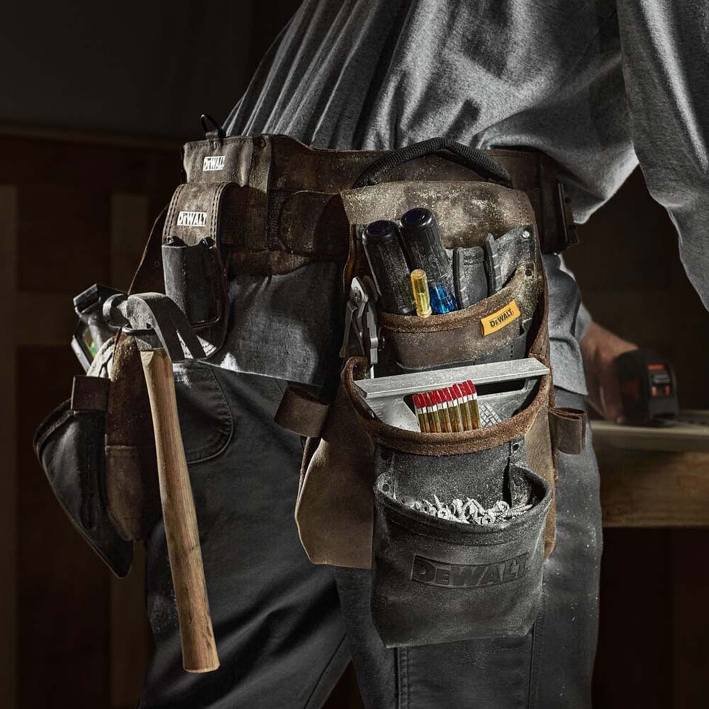 Dewalt Pro Leather Tool Belt Rig DWST50113-1 UK