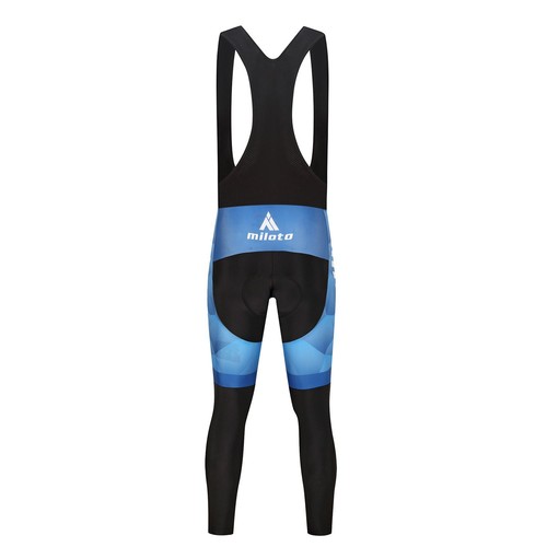 Miloto Cycling Bib Pants Men's Gel Padded Bike Bicycle Cycling Bib Tights S-5XL - Picture 8 of 34