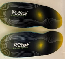 PCS Sole Orthotic Arch Support Insole Plantar Fasciitis Relief Heavy Duty Medium