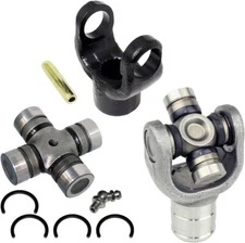 Front Drive Shaft Rear Yoke & U-Joint Kit For Yamaha Kodiak 400 4X4 YFM400 93-98