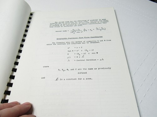 1978 Dept Commerce Plane Coordinate Projection Tables California - Picture 6 of 8