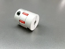 6 x 9.53mm 3/8" Flexible Jaw Shaft Clamp Coupling CNC Stepper Servo AC DC Motor