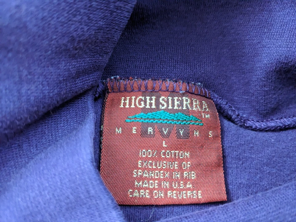 Suéter de Colección High Sierra by Mervyn's Para Mujer Pullover Grande Cuello Simulado EE. UU. Foto 4 de 4